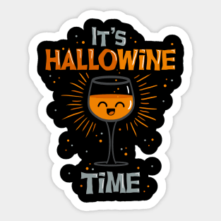 Hallowine Sticker